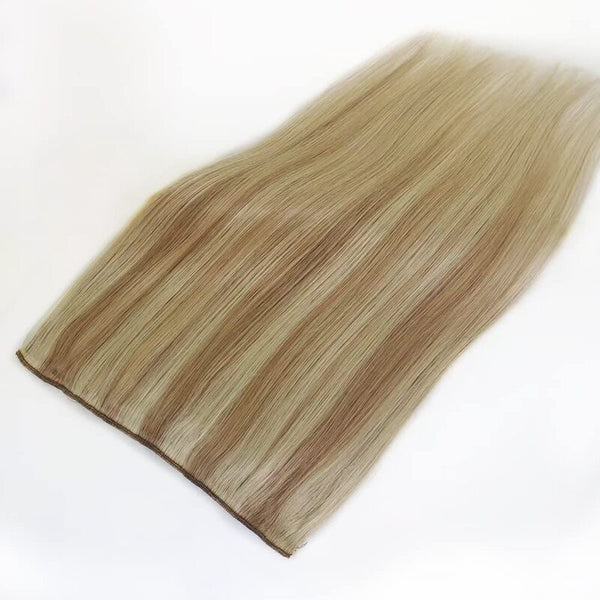 #12/613 Halo Hair Extensions 100% Human Hair Wire Extensions