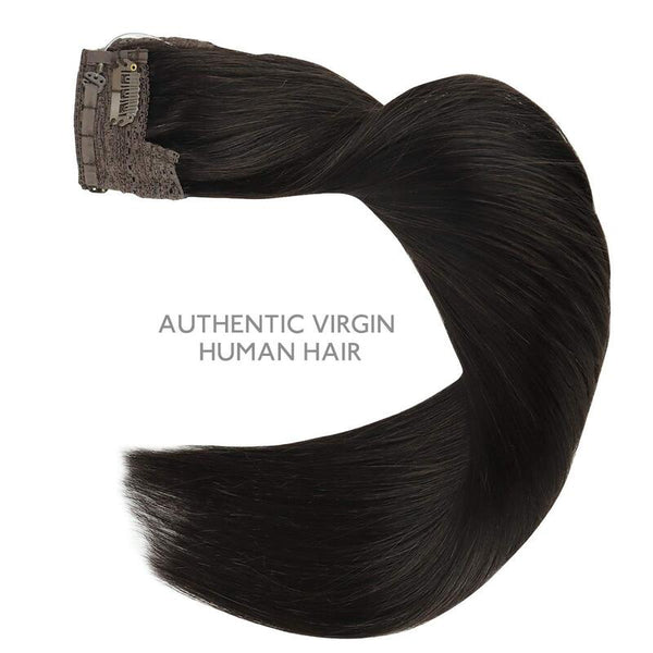 Halo hair clearance extensions natural black