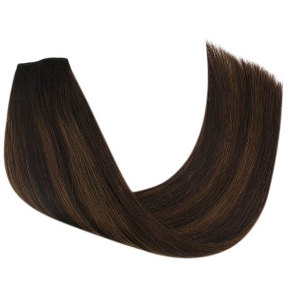 #2/6/2 Halo Hair Extensions 100% Human Hair Wire Extensions