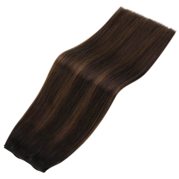 #2/6/2 Halo Hair Extensions 100% Human Hair Wire Extensions