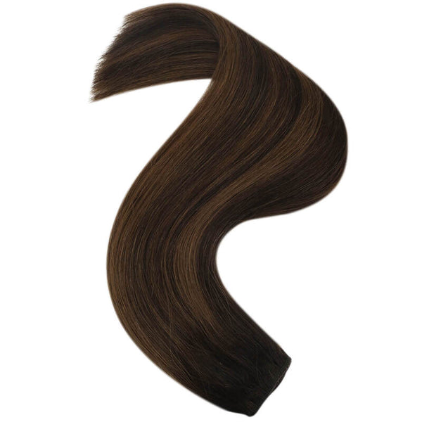 #2/6/2 Halo Hair Extensions 100% Human Hair Wire Extensions